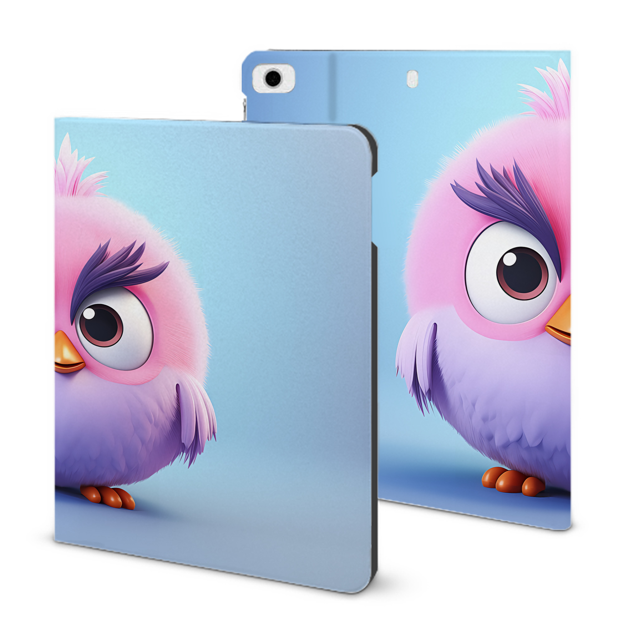 （画像用） Angry Birds アングリーバード IPad ケース ブック型 PUレザー TPU 耐衝撃 軽量 薄型 ペン収納なし 全面保護 IPad 各モデル対応